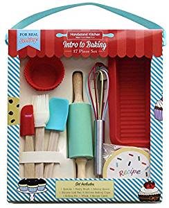 Handstand Kitchen 17-piece Introduction to Baking Set for Kids