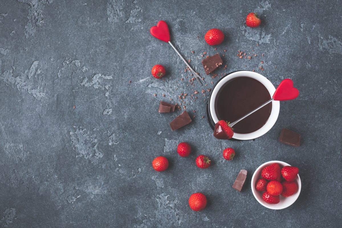 Chocolate Fondue for Two