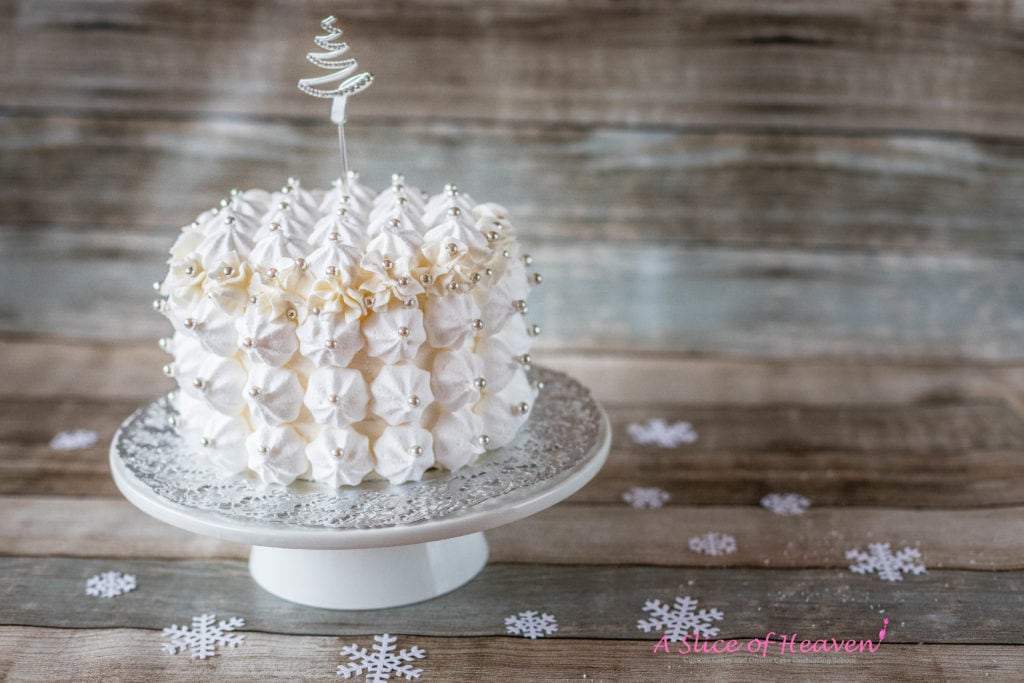 Easy Holiday Cake Decoration Ideas - Part I Buttercream and Meringues