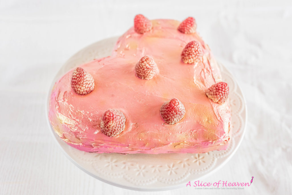 Easy Valentine's Day Cake