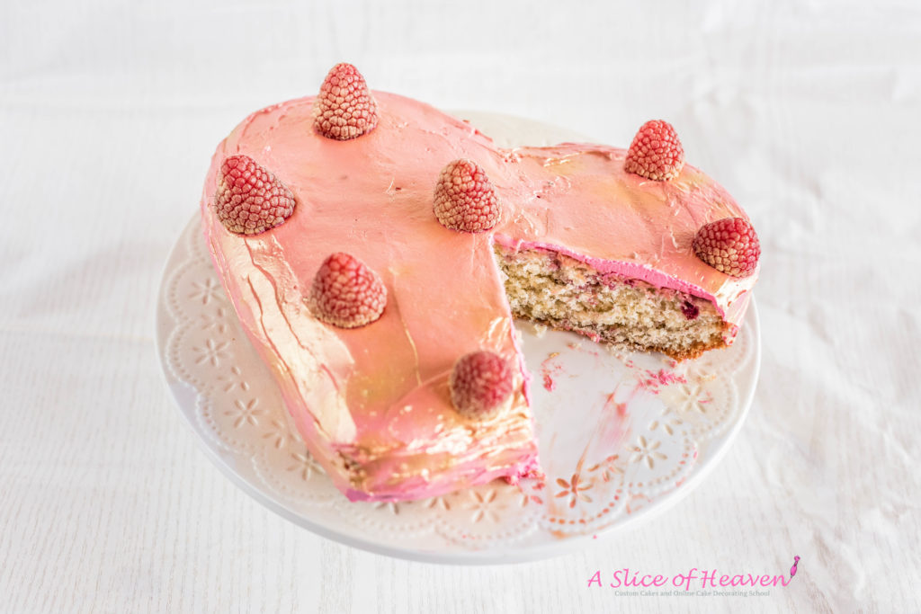 Easy Valentine's Day Cake