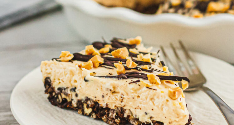 The Best Peanut Butter and Chocolate Pie | A Slice of Heaven