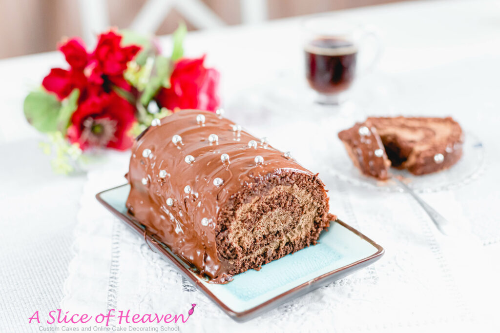 Chocolate Cake Roll | A Slice Of Heaven