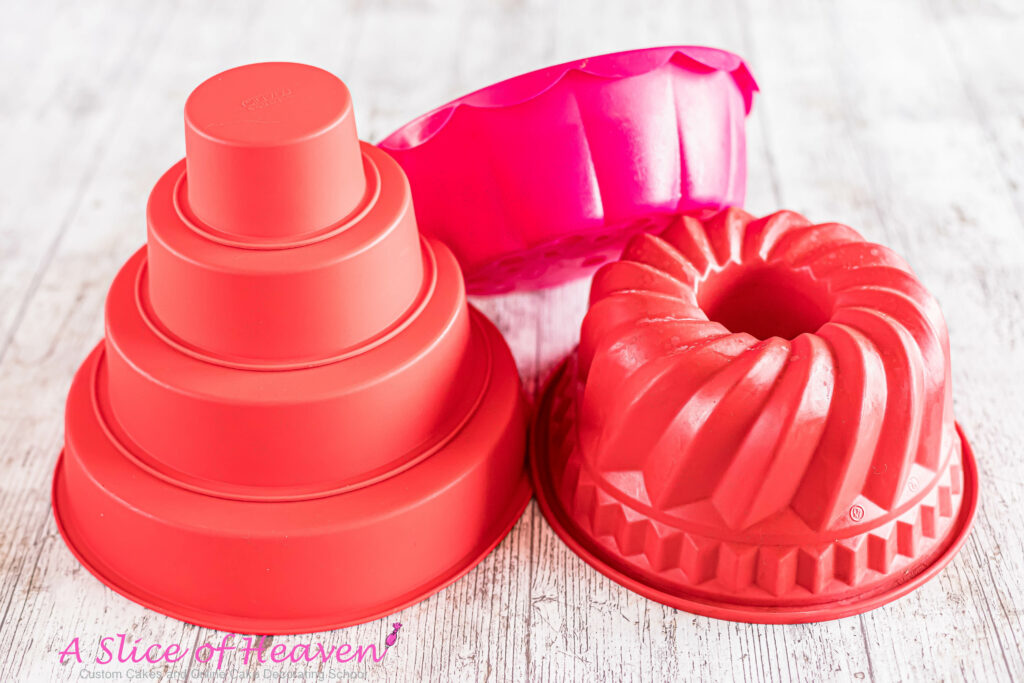 Set of Silicone Cake Pans | A Slice of Heaven