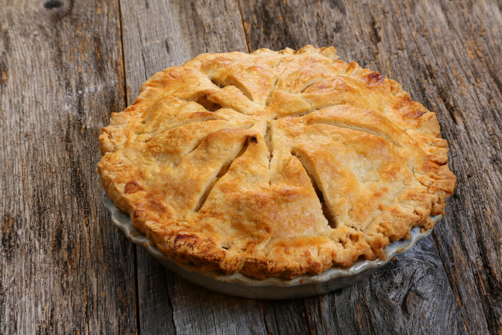 Homemade Double-Crust Pineapple Pie