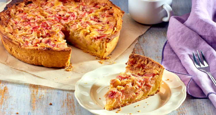 Rhubarb Custard Pie