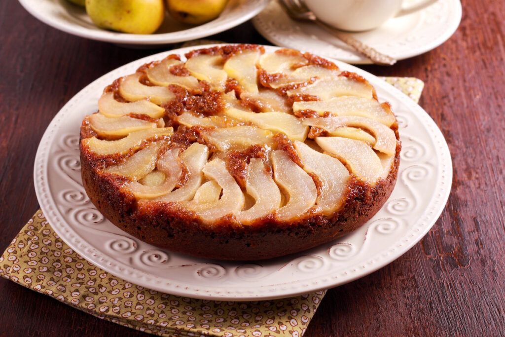 Pear Upside Down Cake