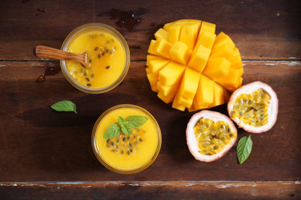 Mango and Passion Fruit Curd