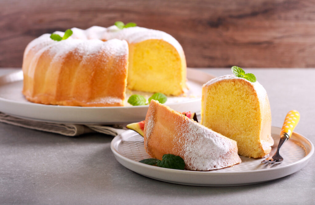 Beautiful bundt cake