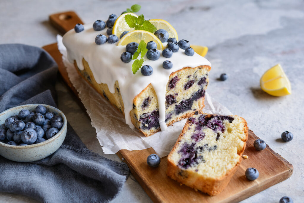 Easy Lemon Blueberry Cake Recipe Using Cake Mix