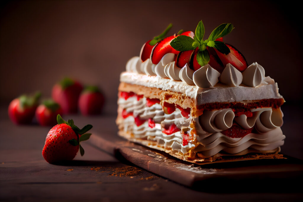 Strawberry Cream Cheese Icebox Cake