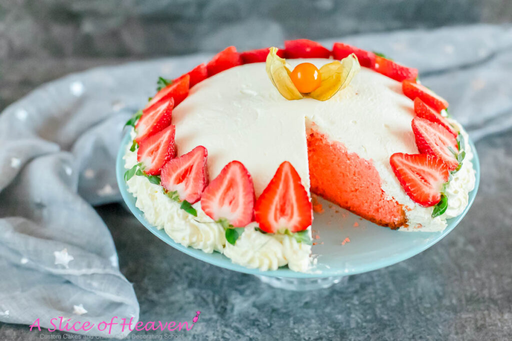 Fruity Jello Cake | A Slice of Heaven