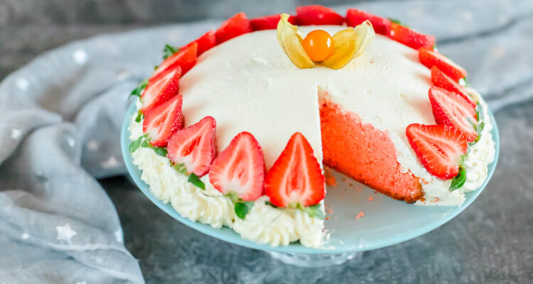 Fruity Jello Cake | A Slice of Heaven