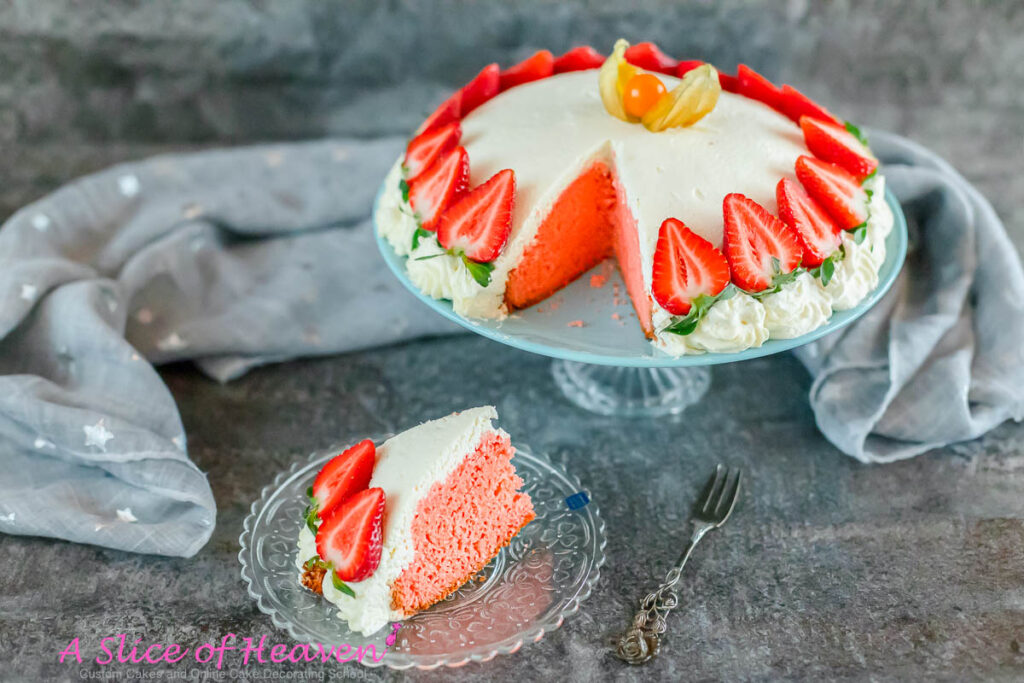 Fruity Jello Cake | A Slice of Heaven