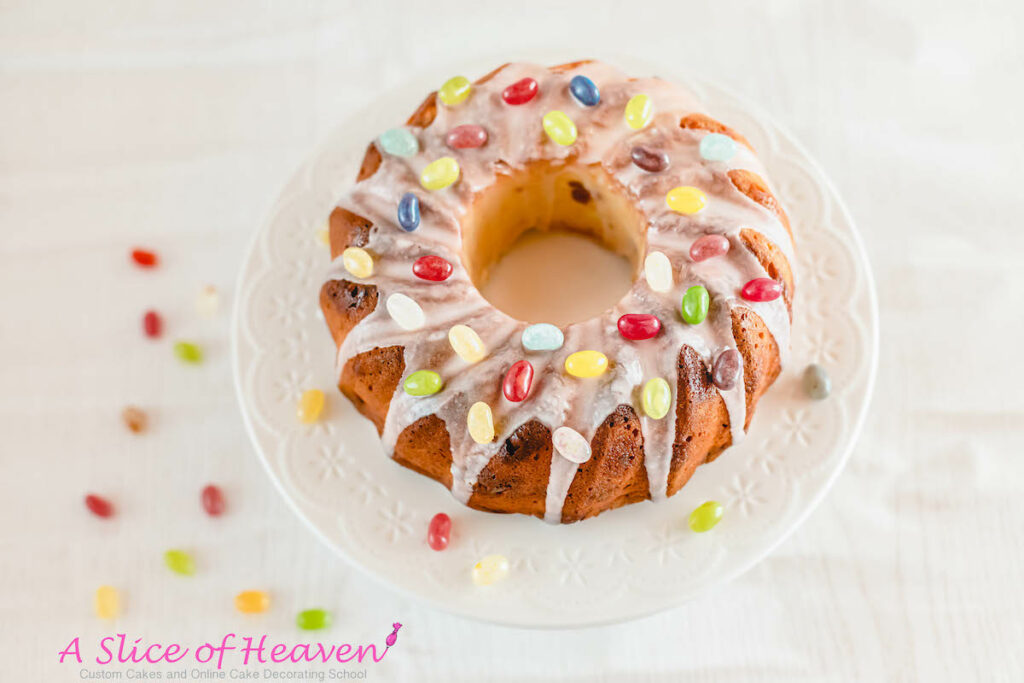 Jelly Bean Cake | A Slice of Heaven