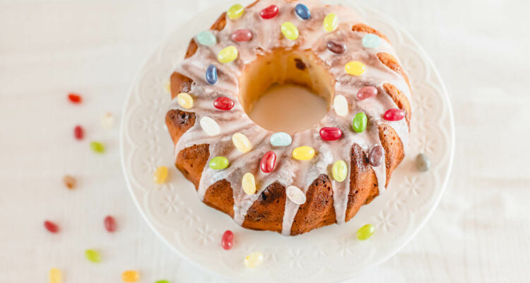 Jelly Bean Cake | A Slice of Heaven