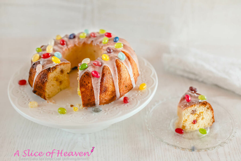 Jelly Bean Cake | A Slice of Heaven