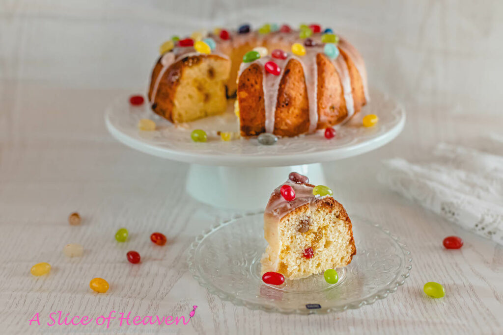 Jelly Bean Cake | A Slice of Heaven