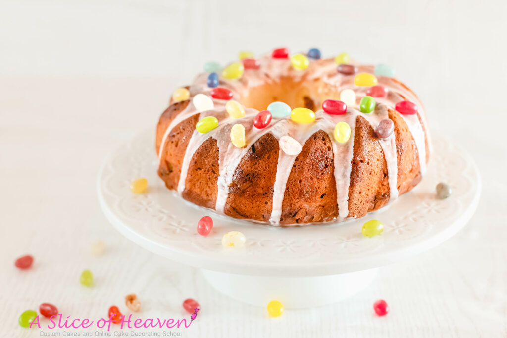 Jelly Bean Cake | A Slice of Heaven