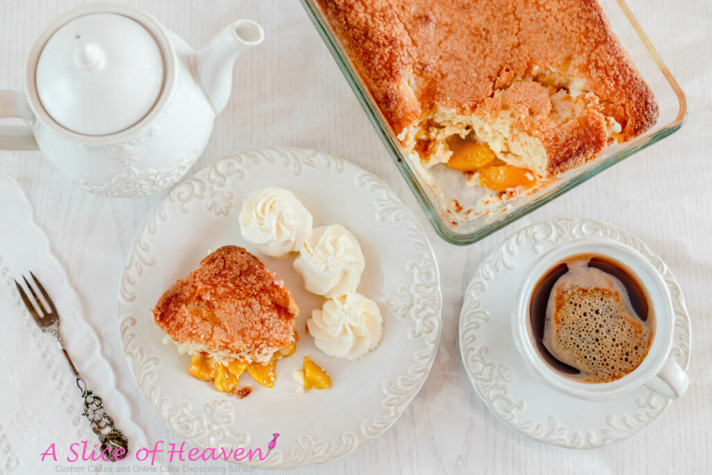 Peach Cobbler from Canned Peaches | A Slice of Heaven