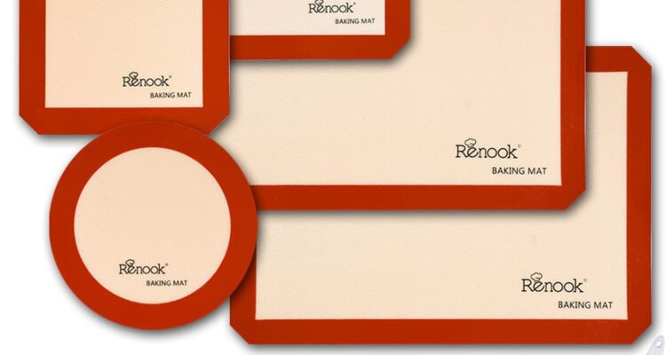 RENOOK Silicone Baking Mats Set of 5