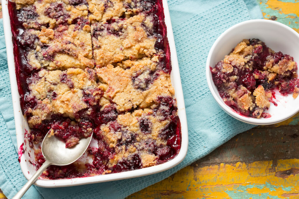 Berry Dump Cake