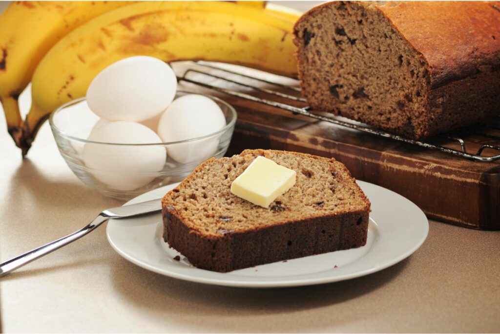 Banana Bread is Soooo Good with Butter