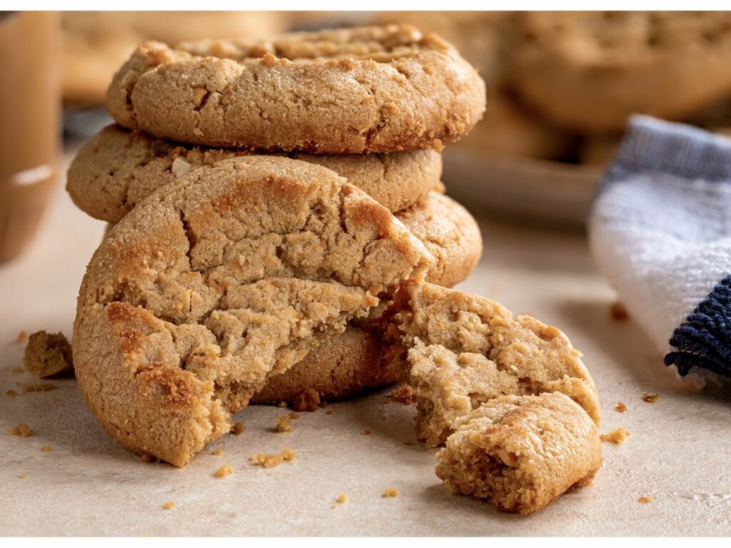 Peanut Butter Cookies from Cake Mix