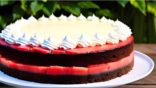 Can you use watermelon in cake?