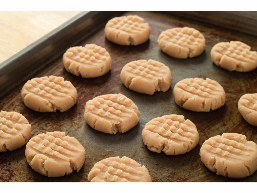 Delicious PB Cookies in Baking